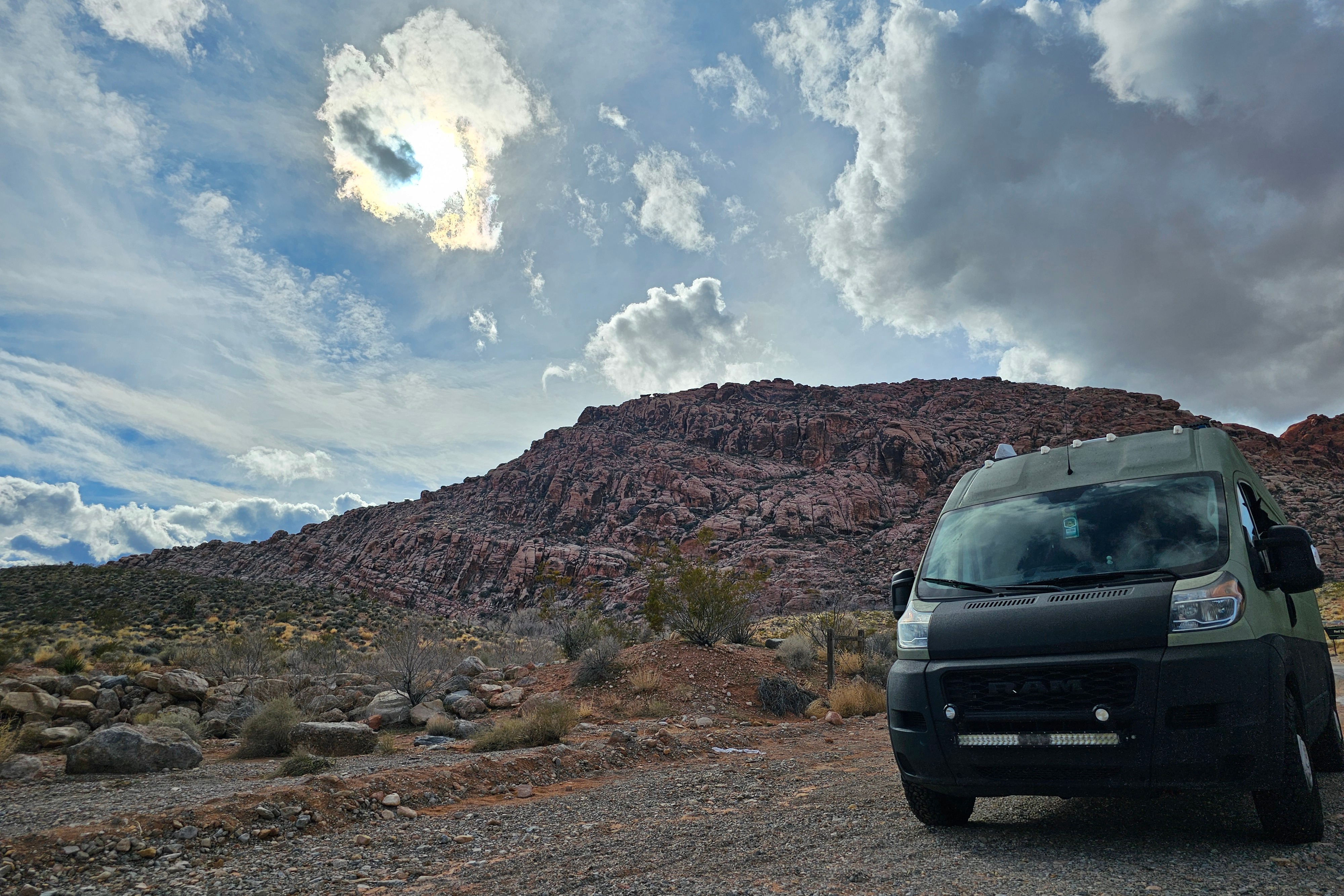 Olive, a 2019 Promaster 3500 - Off-grid ready!