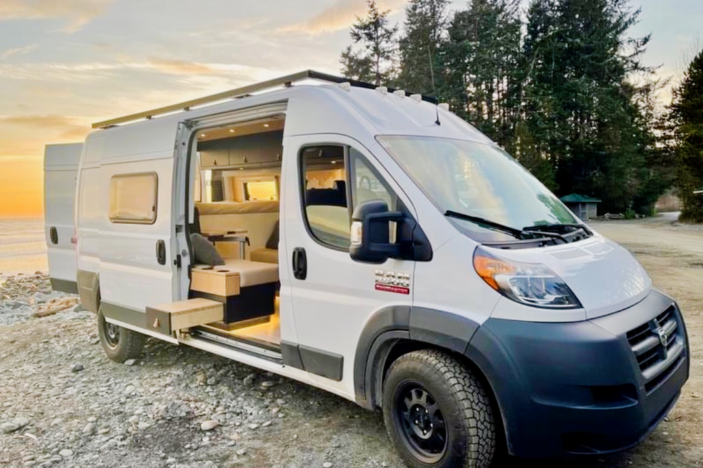 Kyle's Ram Promaster Campervan