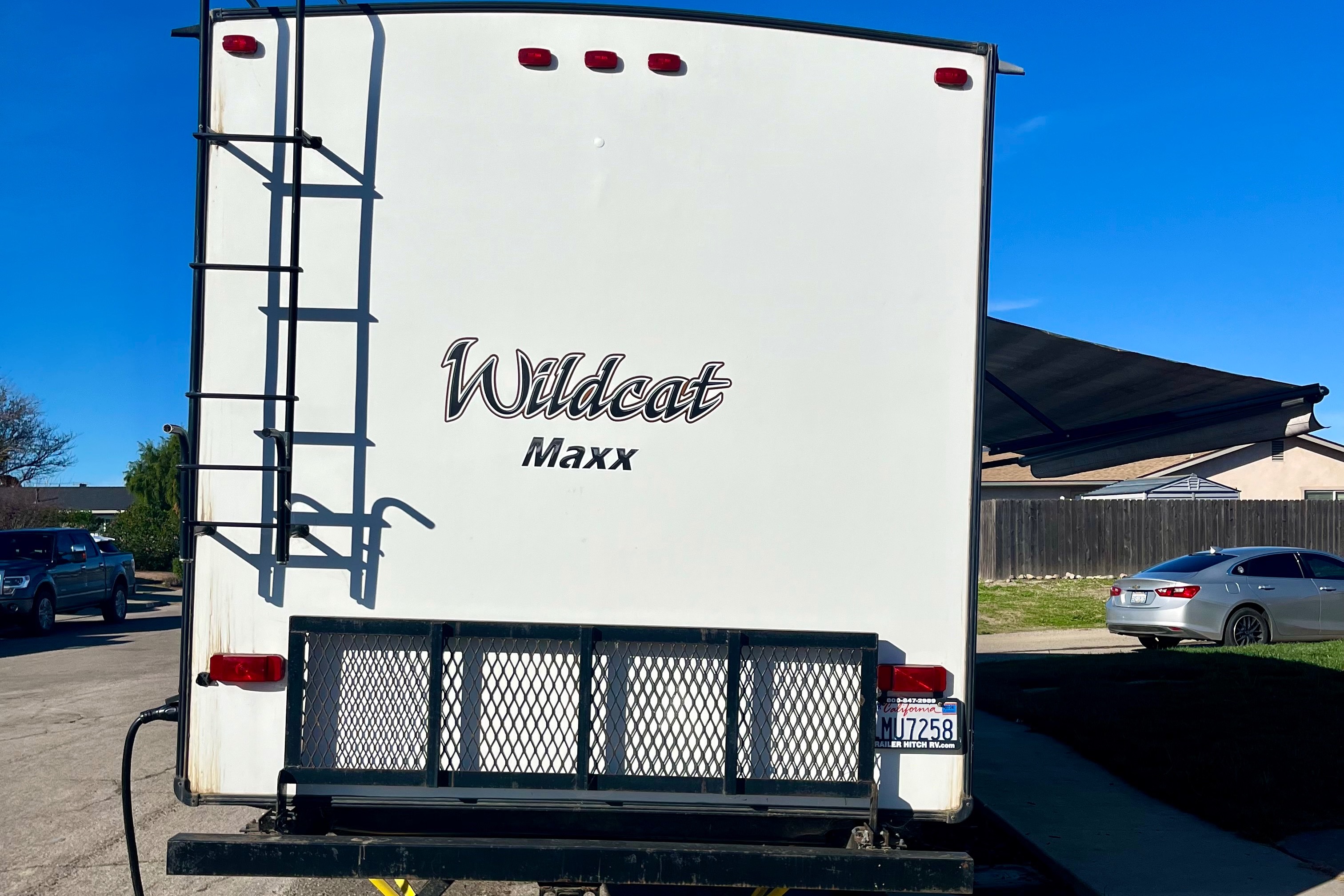 Justin's bunkhouse Forest River Wildcat maxx Fifth Wheel