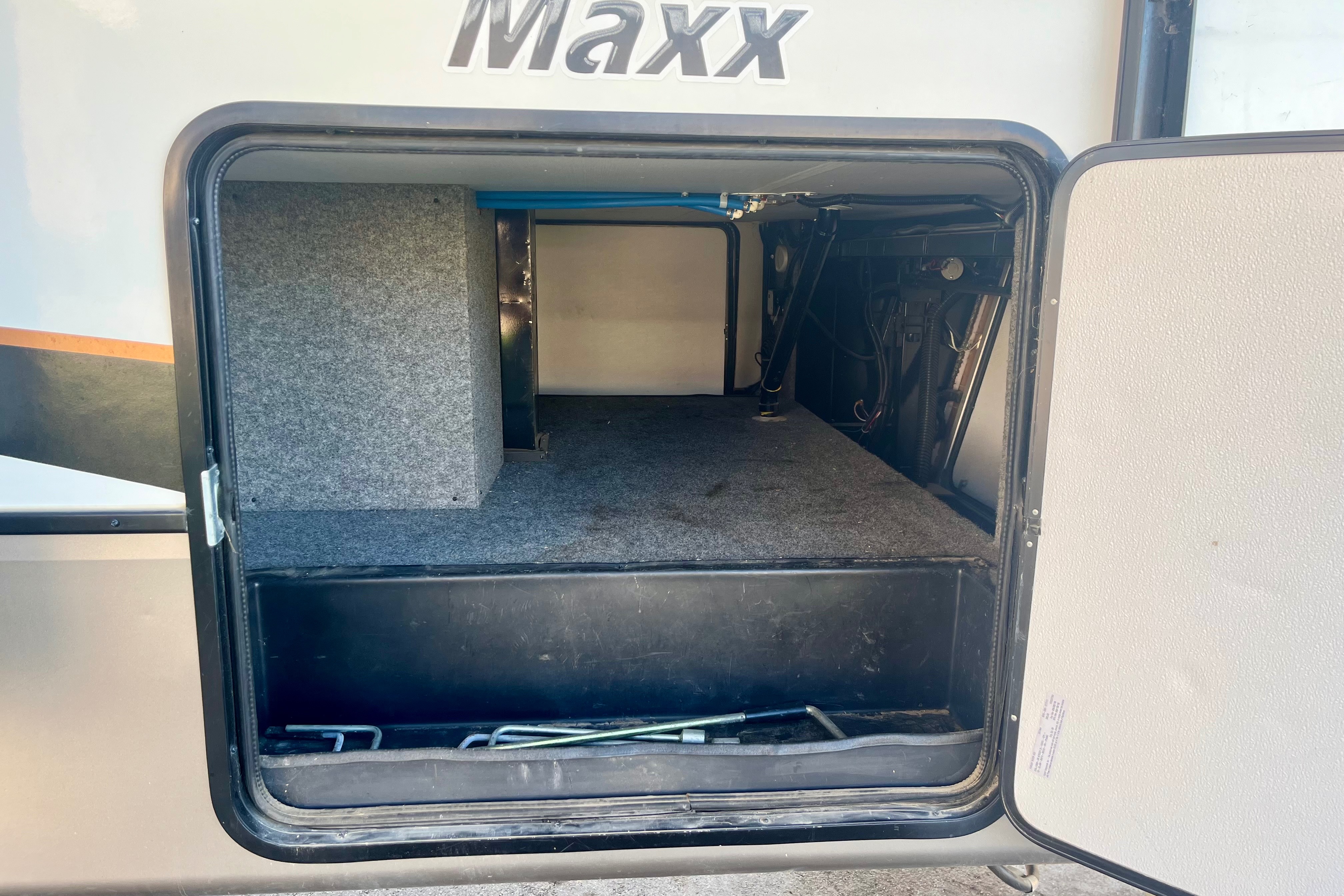 Justin's bunkhouse Forest River Wildcat maxx Fifth Wheel