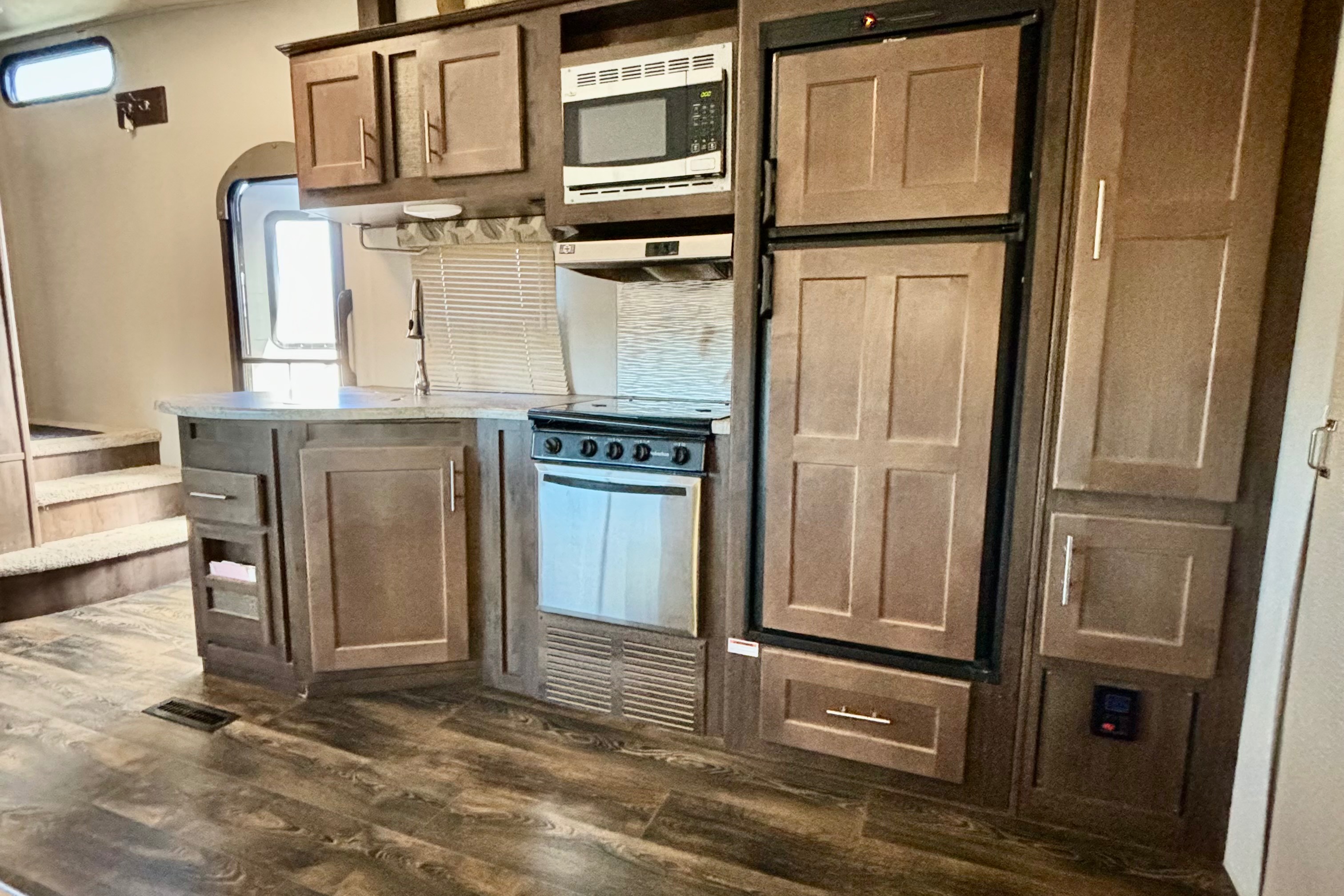 Justin's bunkhouse Forest River Wildcat maxx Fifth Wheel