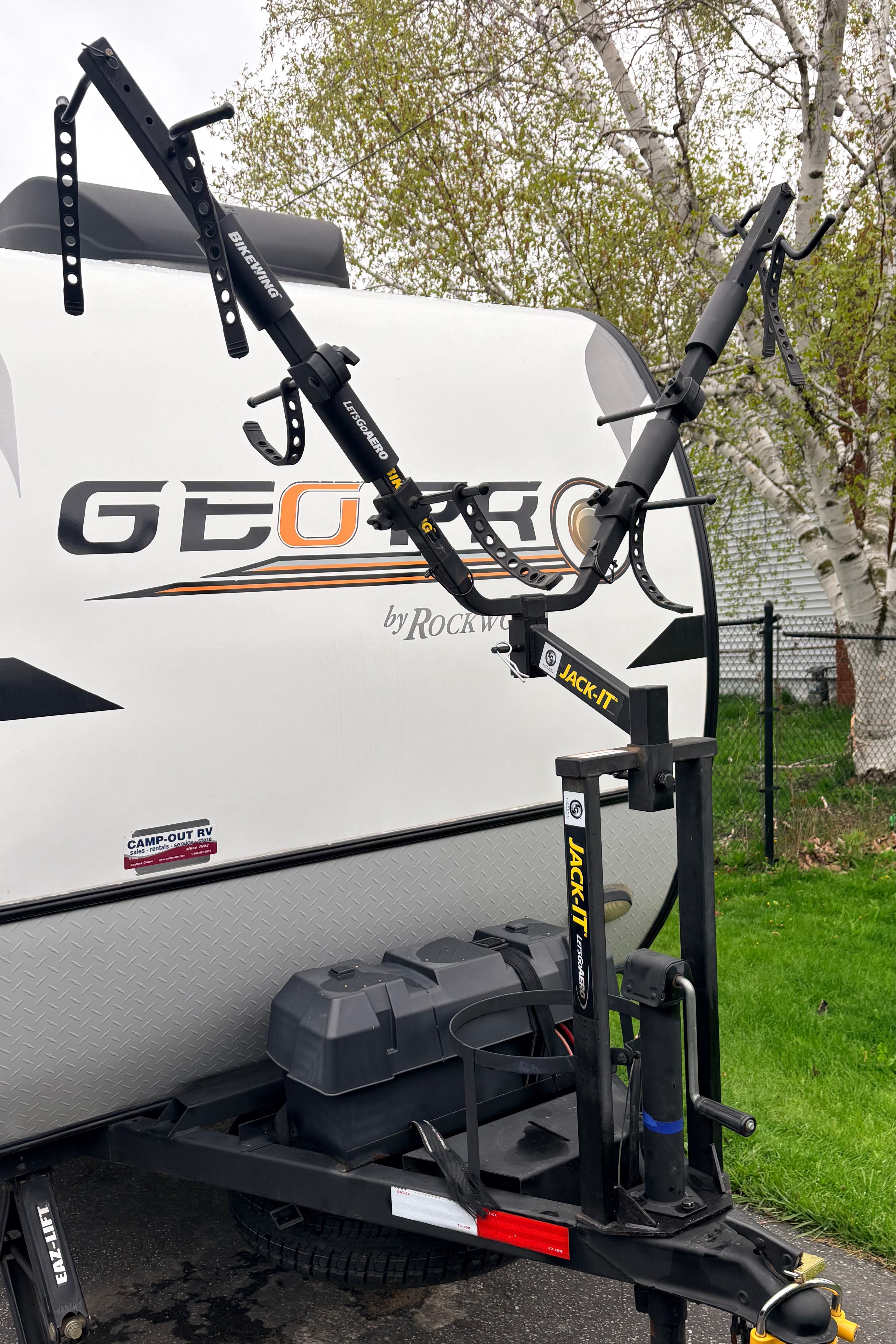 Ed's Geo Pro 12RK Micro Trailer