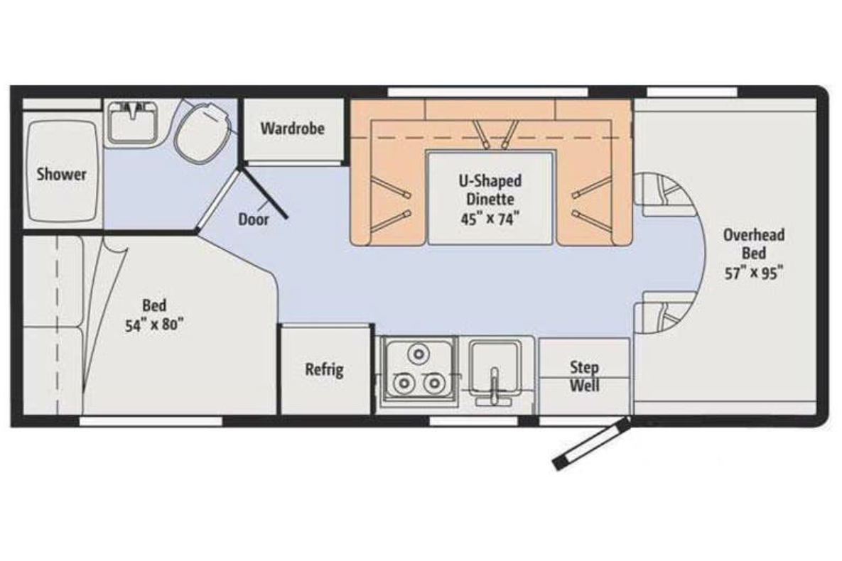 John's Winnebago Minnie Winnie 22R