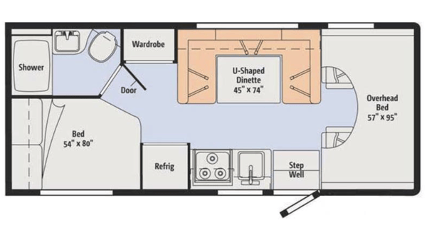 John's Winnebago Minnie Winnie 22R