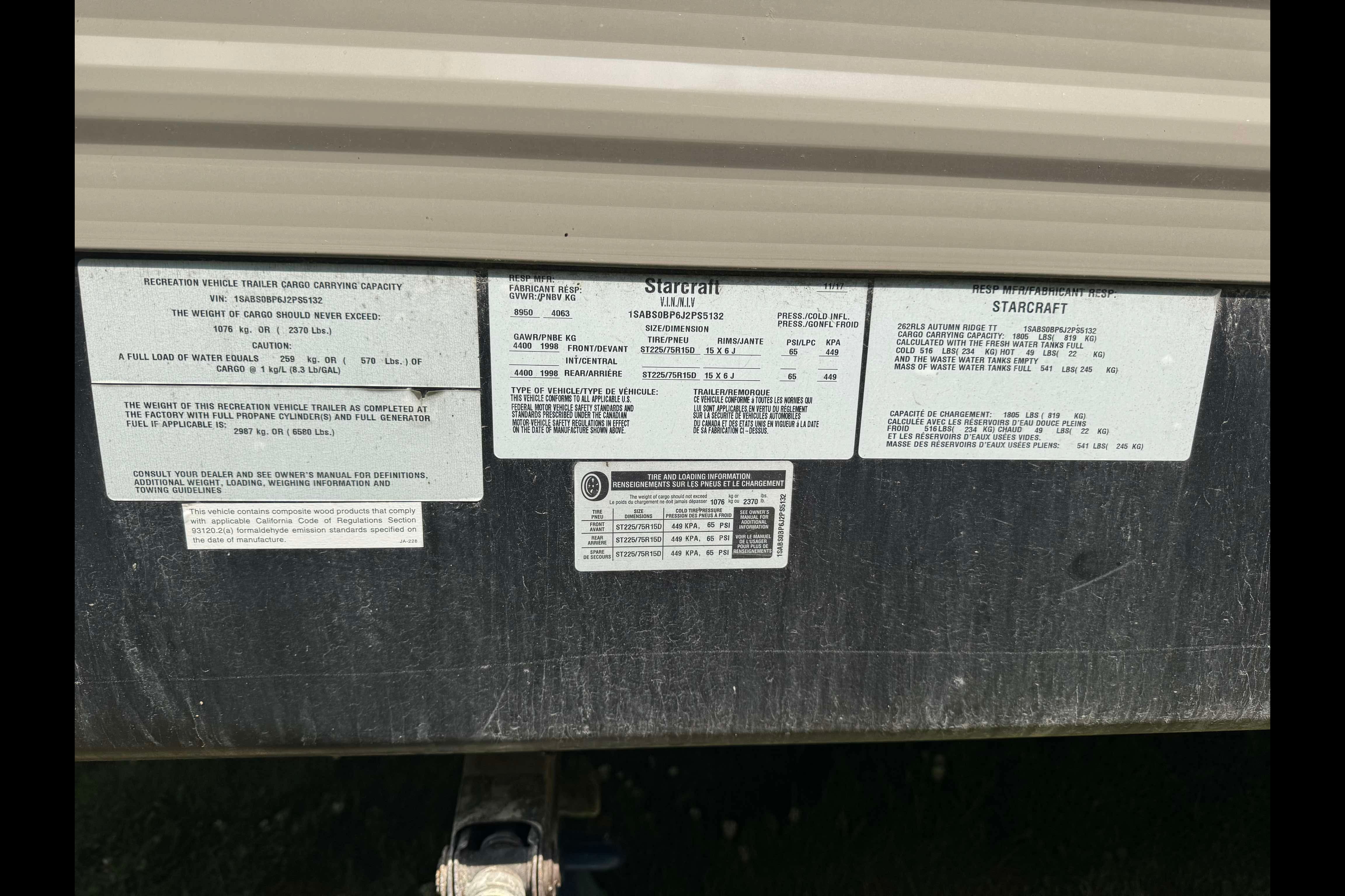 KJ's Jayco Starcraft Autumn Ridge Travel Trailer