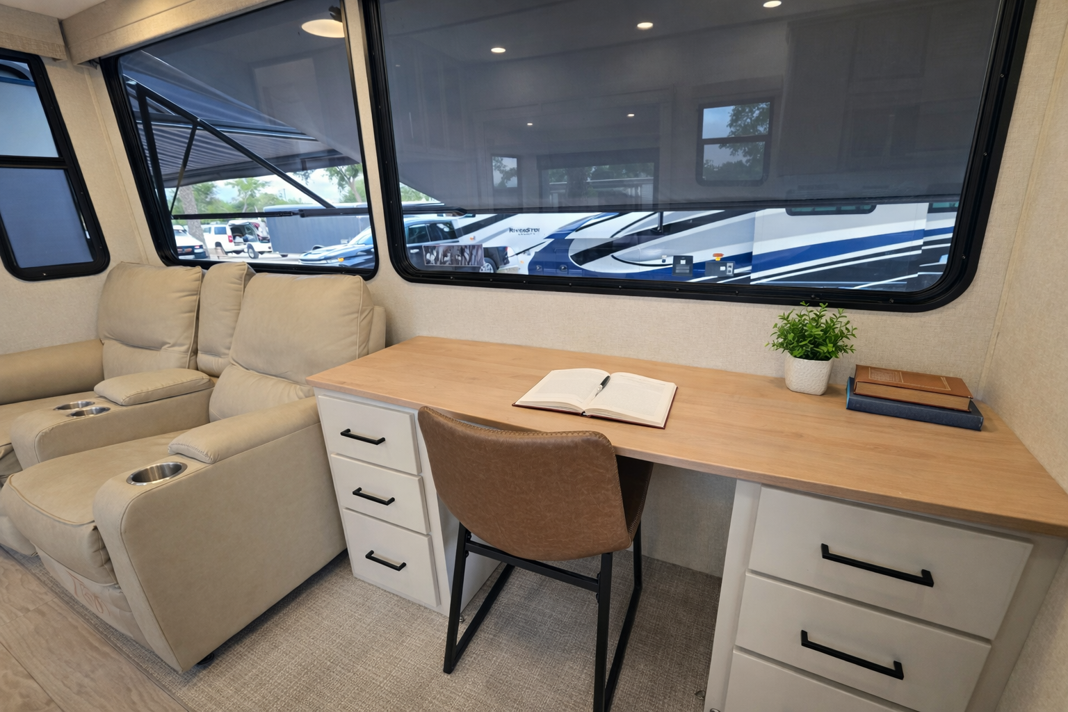 "The Sanctuary" Forest River Sandpiper Fifth Wheel