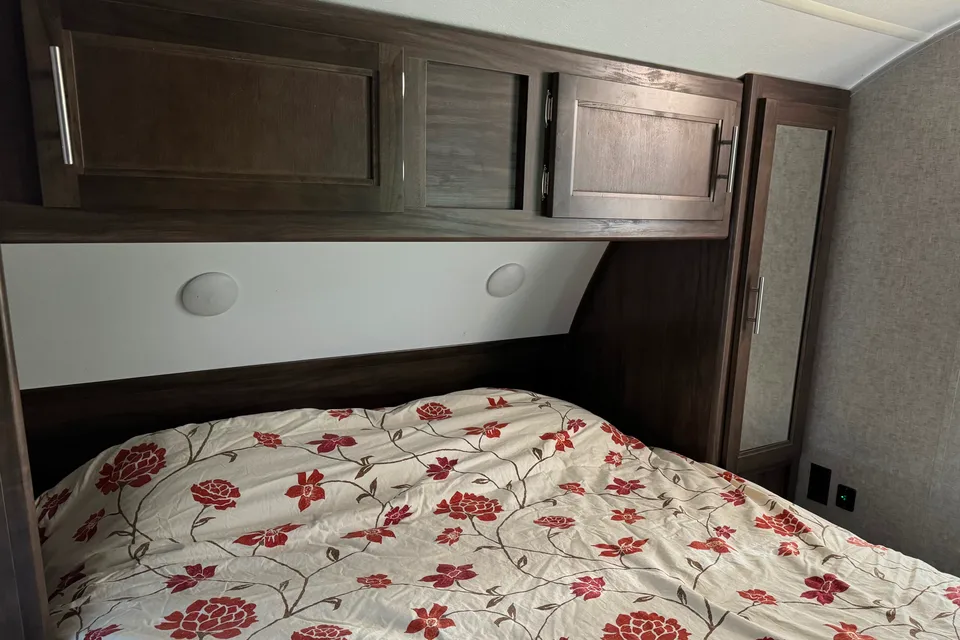 Camping is the best! Grey Wolf Limited Edition Bunk Bed Travel Trailer