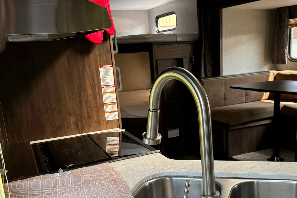 Camping is the best! Grey Wolf Limited Edition Bunk Bed Travel Trailer