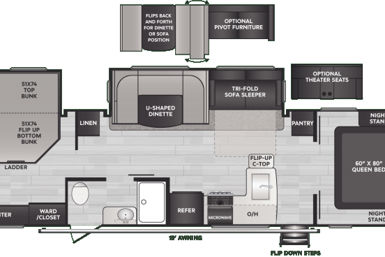 "The Quadrants" 2 BR / Sleeps 12