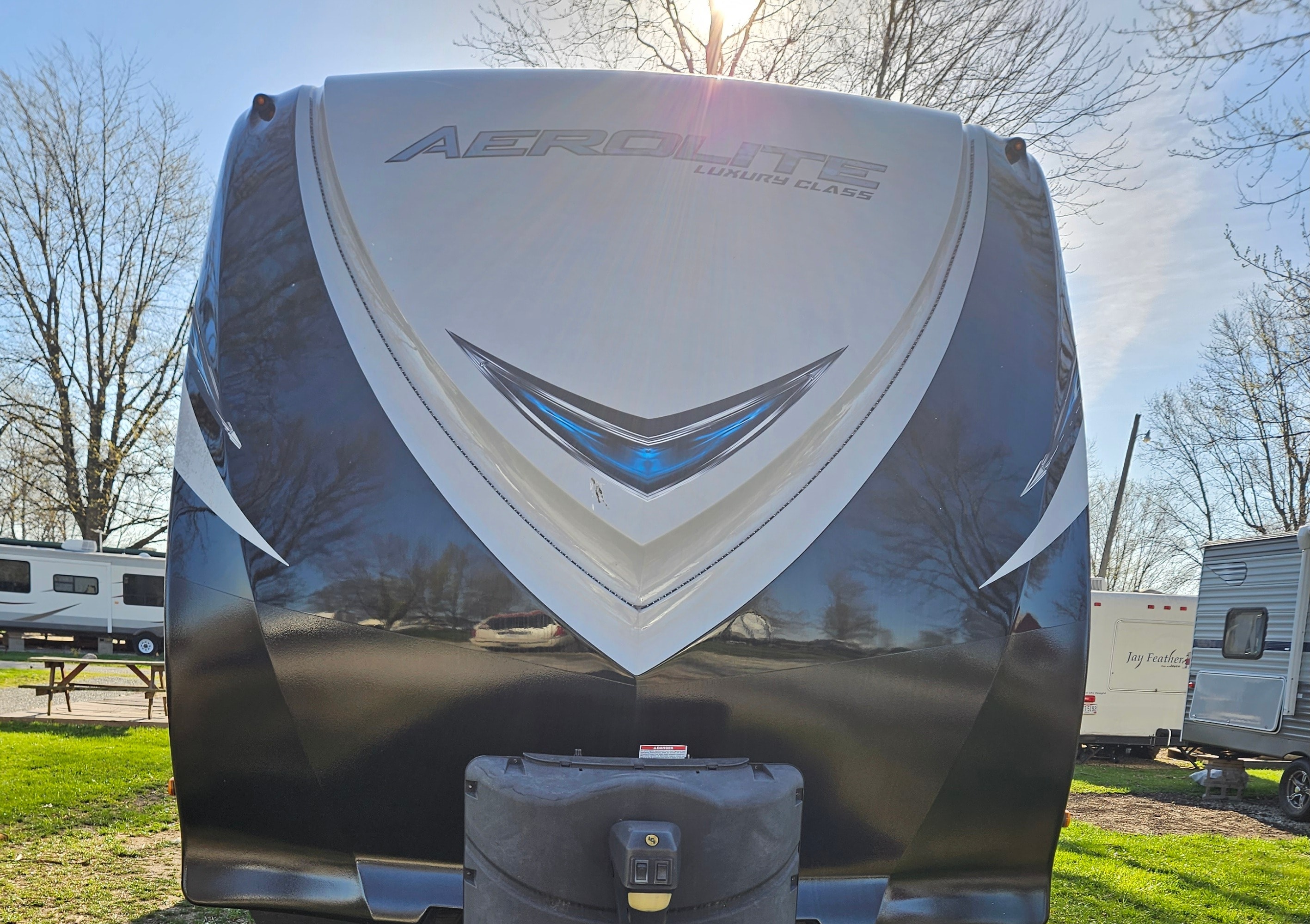 Lucas's Luxury Aerolite Dutchman bunkhouse Travel Trailer