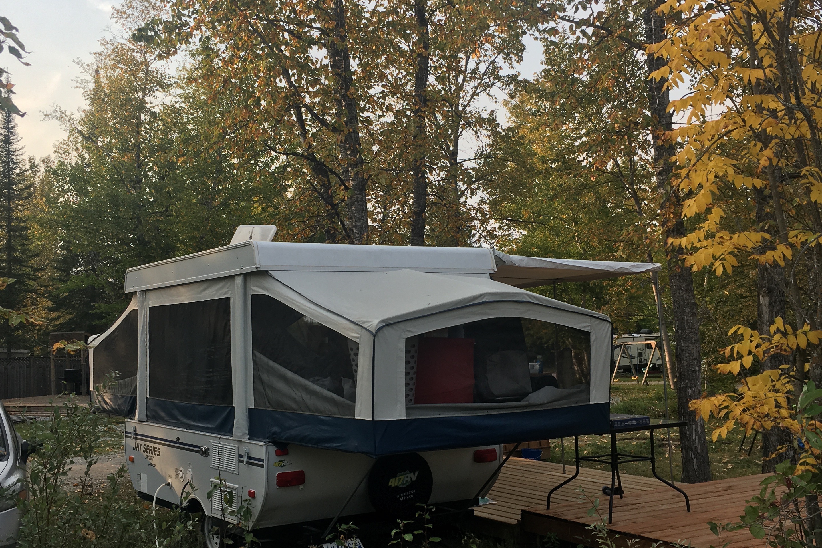Relax by Remi Lake – 2011 Jayco Sport Tent Trailer (On-Site Setup)