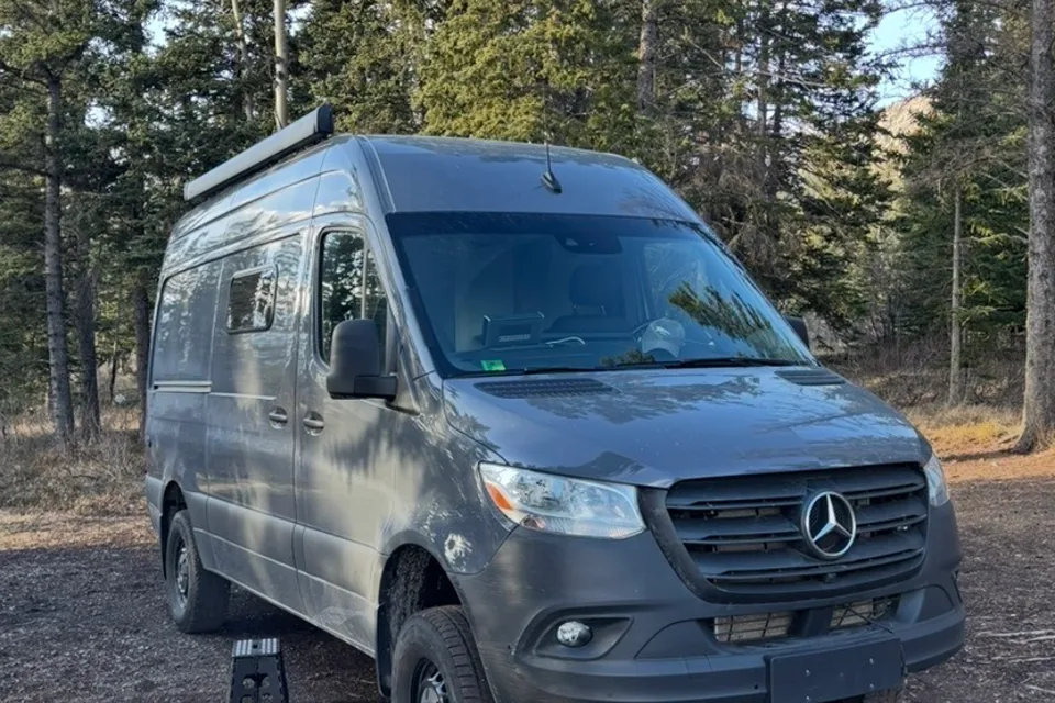 The Alpine Olive - Sleek 2023 Mercedes Sprinter AWD