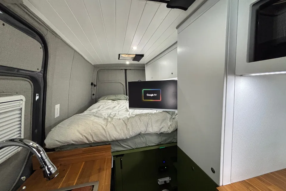 The Alpine Olive - Sleek 2023 Mercedes Sprinter AWD