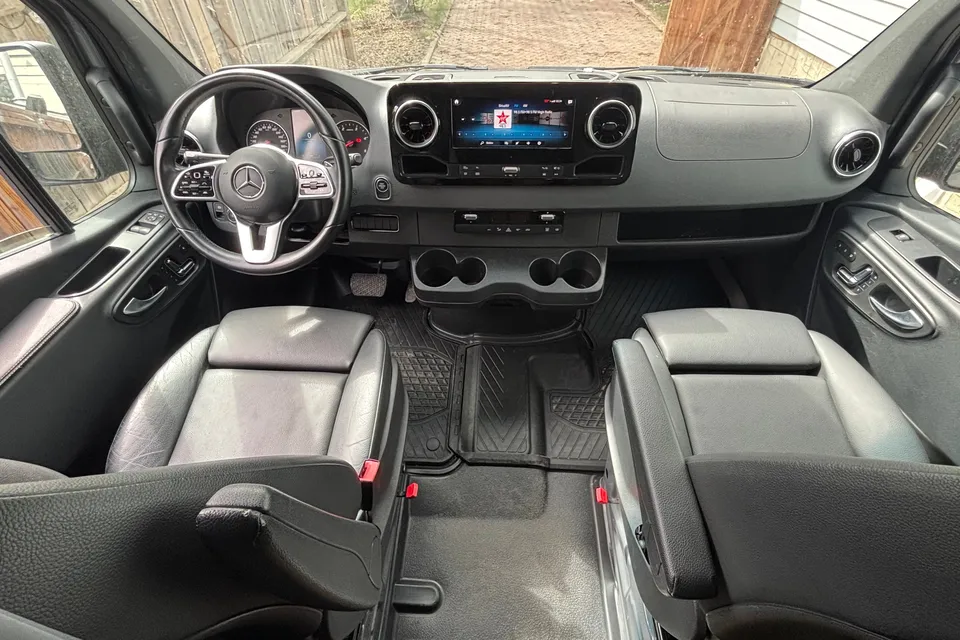 The Alpine Olive - Sleek 2023 Mercedes Sprinter AWD