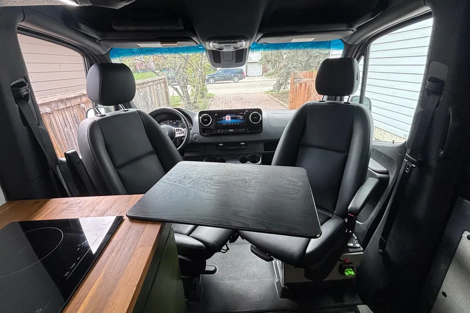 The Alpine Olive - Sleek 2023 Mercedes Sprinter AWD