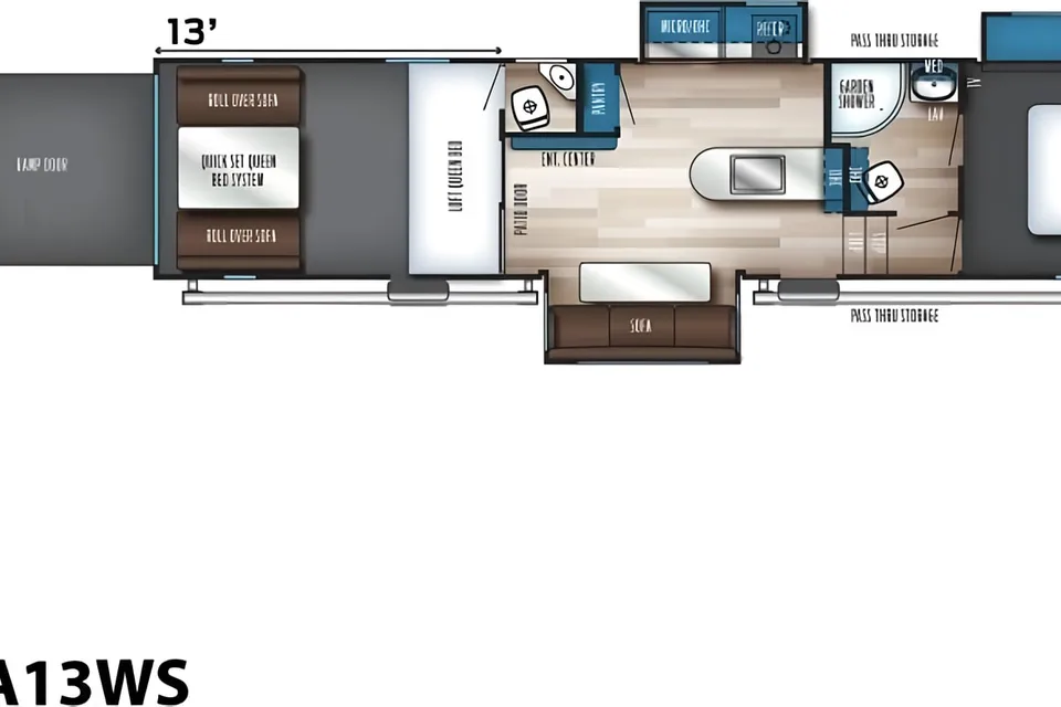 Unlimited Generator Use!!! Rv Rentals Way of Life's Forest River 324A13WS Fifth Wheel CR1