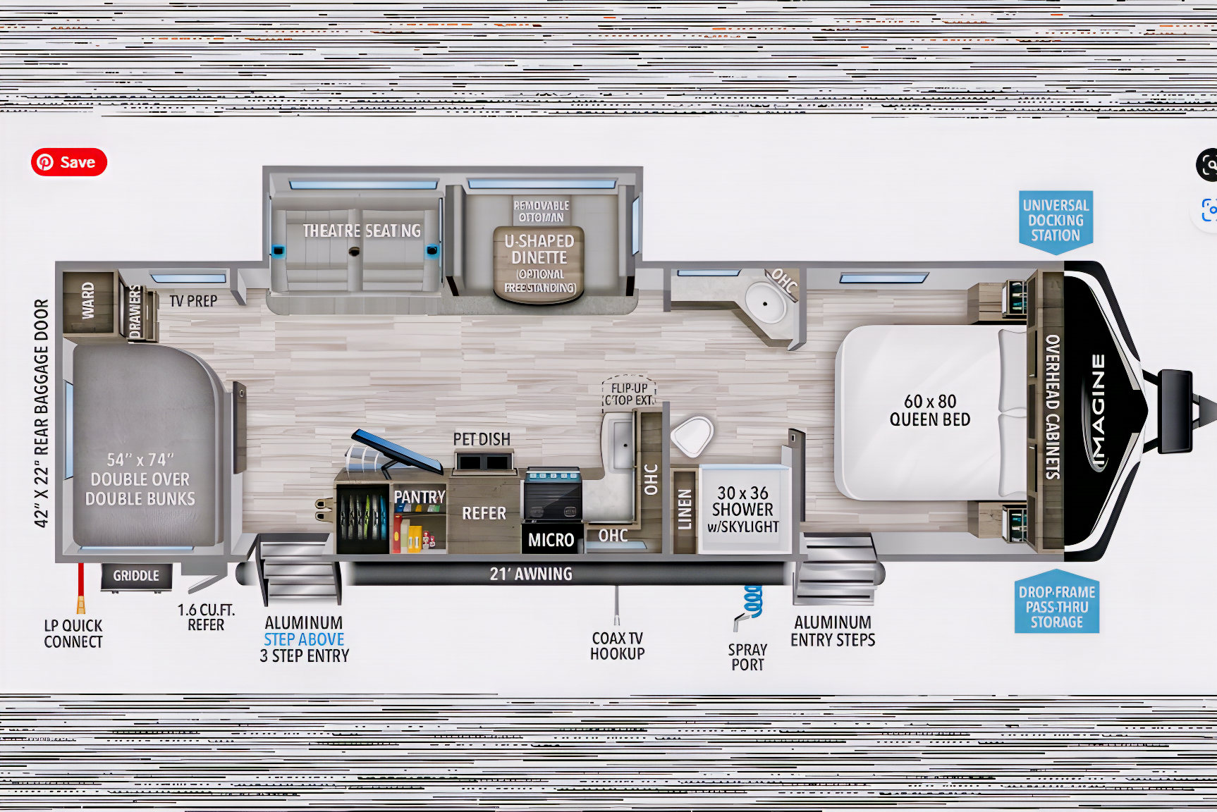 Scott's Grand Design Imagine 2910BH Travel Trailer
