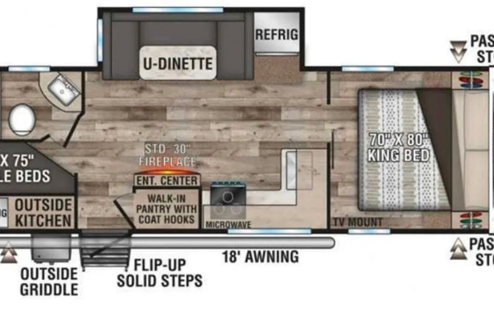 Jeff's KZ Connect 251BHK Travel Trailer