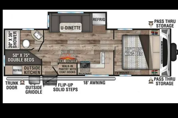 Jeff's KZ Connect 251BHK Travel Trailer