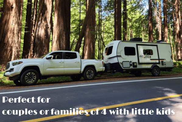 Forest River Geo Pro G19FBS 20ft Travel Trailer | Lightweight | Hitch Included | Sleeps 3-4 | Irvine