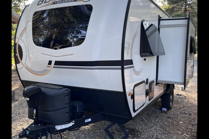 Forest River Geo Pro G19FBS 20ft Travel Trailer | Lightweight | Hitch Included | Sleeps 3-4 | Irvine