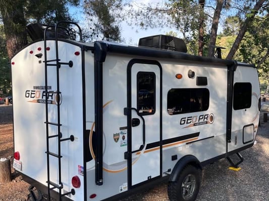 Forest River Geo Pro G19FBS 20ft Travel Trailer | Lightweight | Hitch Included | Sleeps 3-4 | Irvine