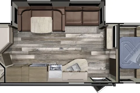 Family Camping Package Trailer | Sleeps 10 | Delivery & Setup, BBQ, Tent & Projector