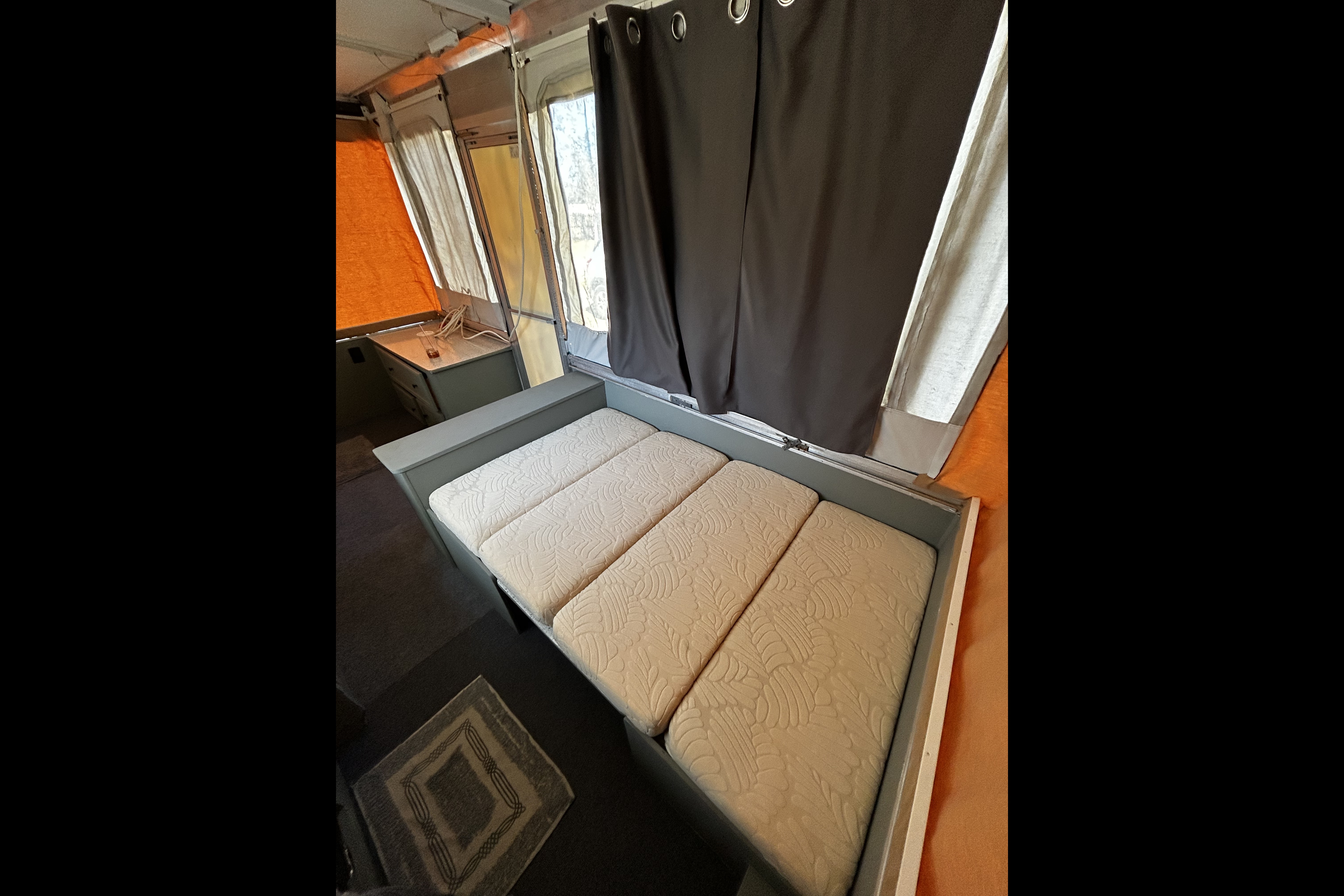 Pop Up Camper and Tent Combo