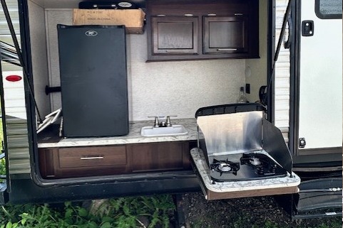 Crawford's Jayco jay flight Travel Trailer