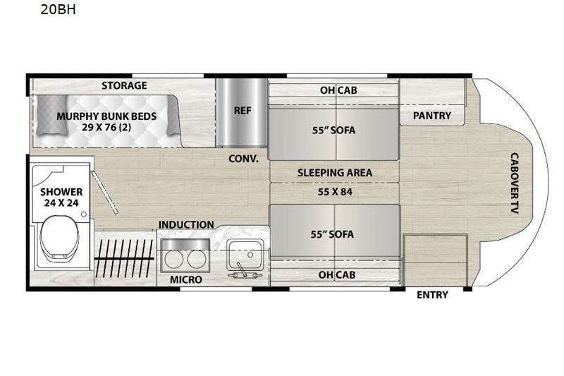 GM's Coachmen Cross Trail 20BHTA Class C