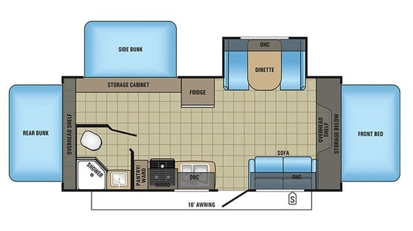 Sleeps 10 | 55” Theater Projector | SUV Towable Jayco X23F Hybrid Trailer | Starlink WiFi Available | Kids and Pets Friendly
