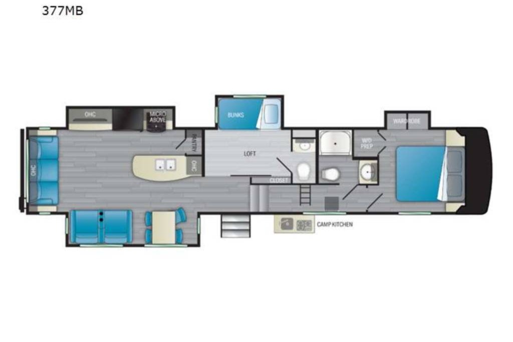 5th Wheel Camper perfect for the entire family