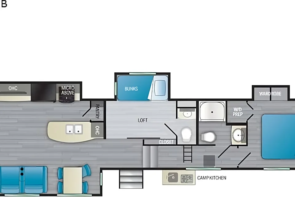 5th Wheel Camper perfect for the entire family