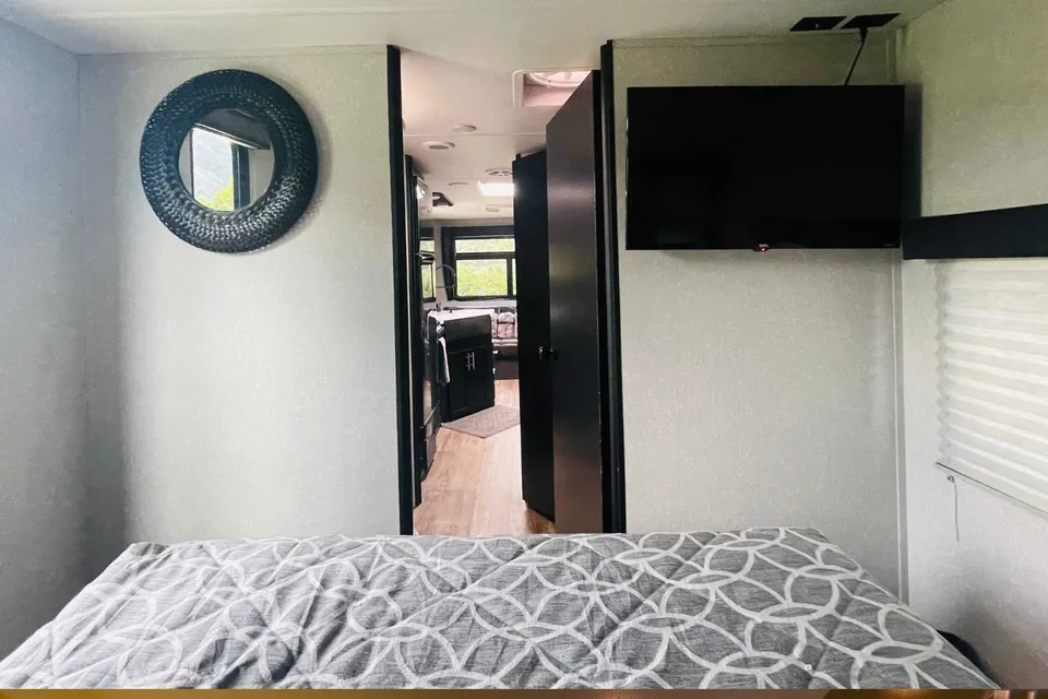 Forest River 23 MKBL Grey Wolf Travel Trailer
