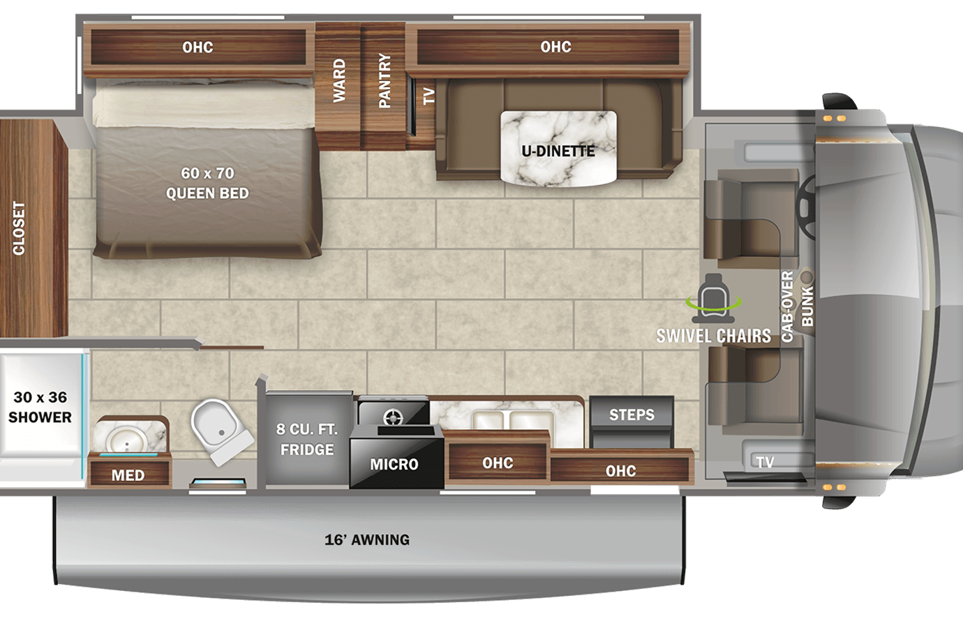 ## 🚐 Location VR familial – Jayco Redhawk Classe C 24 pi | Canada & États-Unis (USA)