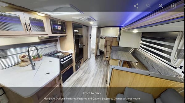 Moon's Forest River 26DBH Travel Trailer