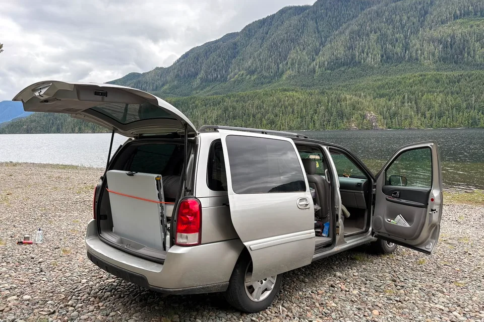Hans's chevy  uplander chevy uplander Campervan