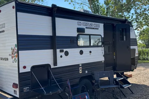 Preston's Forest River Cherokee wulf pup Travel Trailer