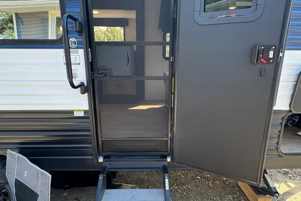Preston's Forest River Cherokee wulf pup Travel Trailer
