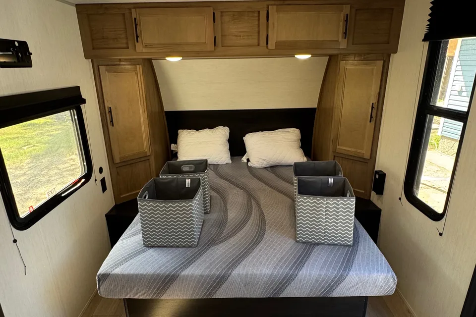 Preston's Forest River Cherokee wulf pup Travel Trailer