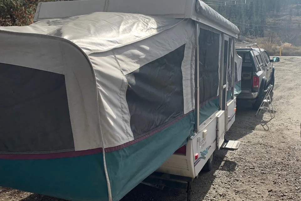 Kevin's Coleman Stony creek Tent Trailer