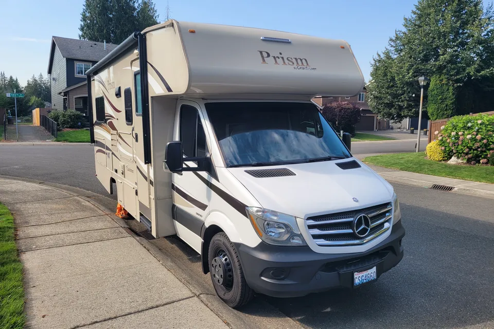Sleek Coachmen Prizm RV: Drives Like a Van, Sleeps 6! Adventure Ready
