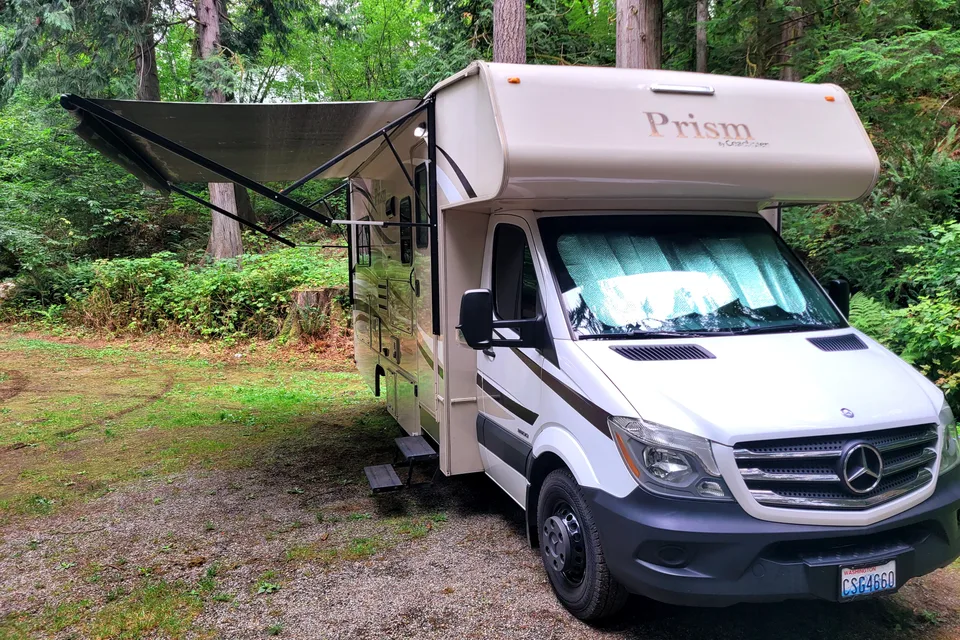 Sleek Coachmen Prizm RV: Drives Like a Van, Sleeps 6! Adventure Ready