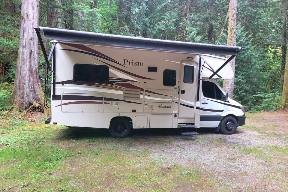 Sleek Coachmen Prizm RV: Drives Like a Van, Sleeps 6! Adventure Ready