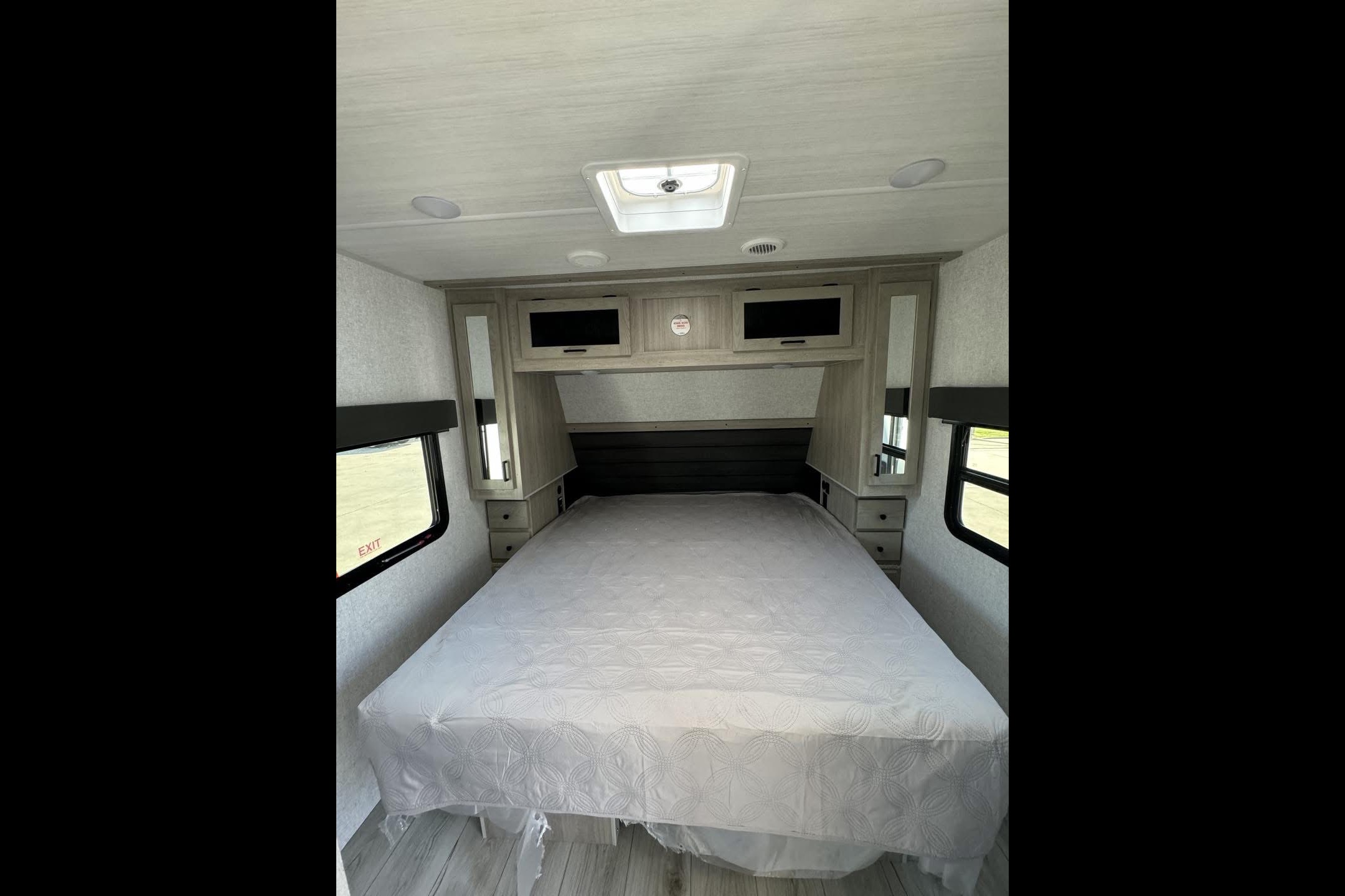 Party trailer on wheels