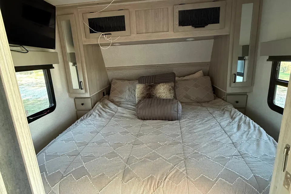 Party trailer on wheels