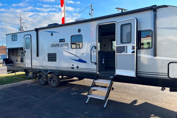Larsen's Family Fun Large Travel Trailer