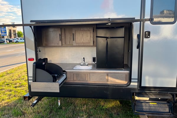 Larsen's Family Fun Large Travel Trailer
