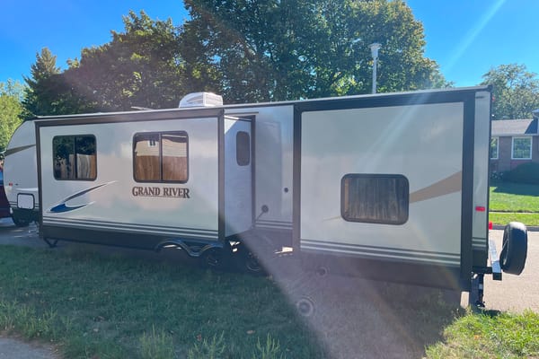 Larsen's Family Fun Large Travel Trailer