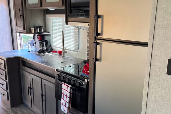 Larsen's Family Fun Large Travel Trailer